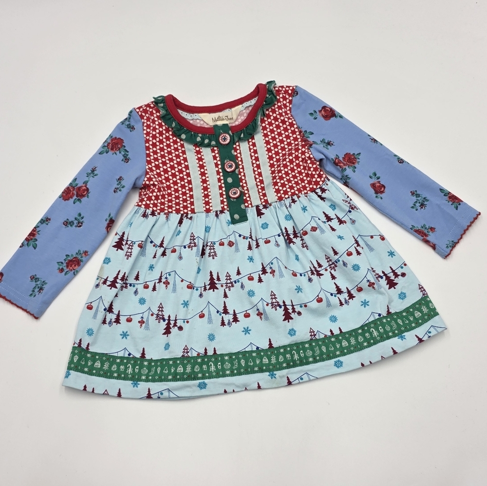 Matilda Jane "Hit the Slopes" tunic top size 6-12 months